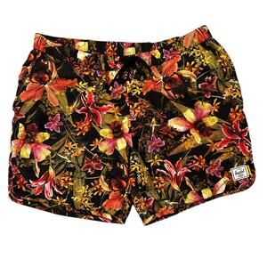 Herschel Supply Co Voyage Alta Jungle Hoffman Floral Multicolor Swim Shorts, XL